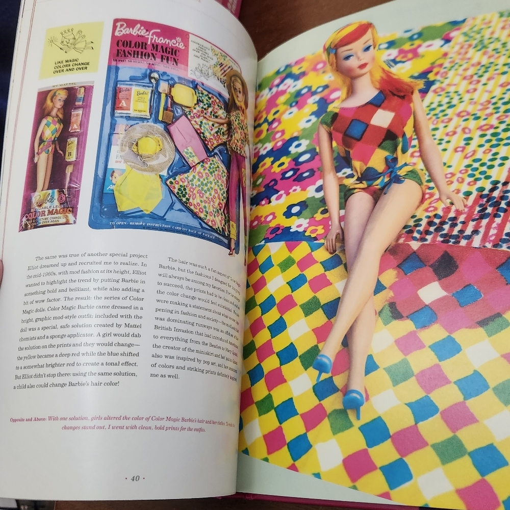 Dressing Barbie Hard Cover Book In Dust Cover 160 Pages EUC - Picture 8 of 16